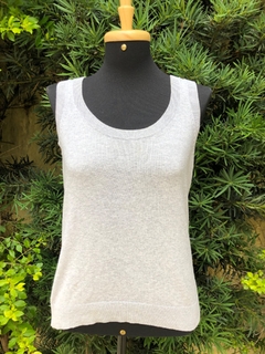 ZARA - BLUSA REGATA TRICOT - P