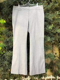 ANN TAYLOR - CALÇA ALFAITARIA CINZA - G