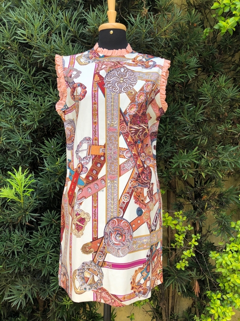 BLESSED - VESTIDO ESTAMPADO
