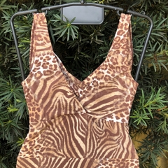 SEM MARCA - VESTIDO ANIMAL PRINT - P - comprar online