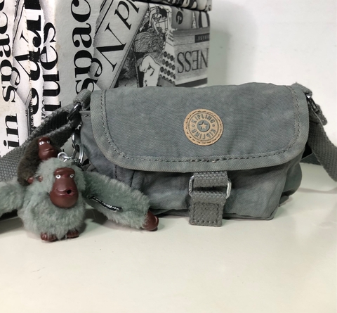KIPLING - MINI BOLSA CINZA