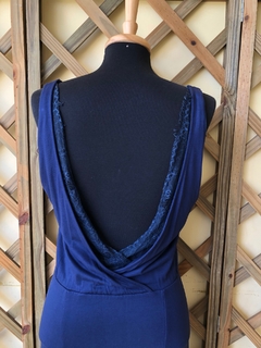 DZARM - VESTIDO REGATA AZUL - M - Maria Madame Desapegos - Multimarcas e Luxo!