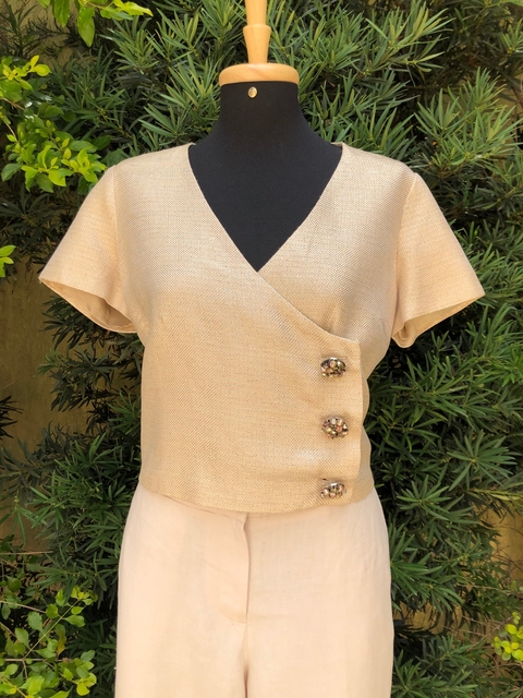 MIXED - CROPPED DOURADO