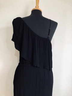 BCBG MAXAZRIA - VESTIDO LONGO PRETO - M