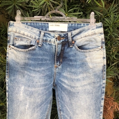 MOB - CALÇA JEANS LAVAGEM MANCHADA - 38 - comprar online