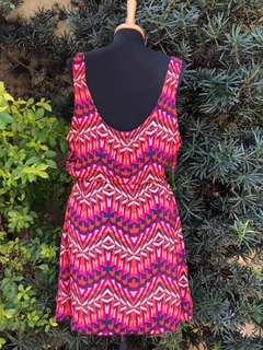 M. OFFICER - VESTIDO ESTAMPA VIBRANTE - loja online
