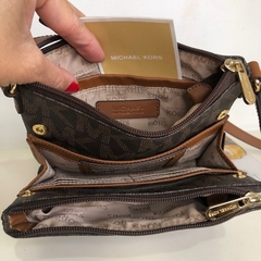 Imagem do MICHAEL KORS - BOLSA MONOGRAMA MARROM