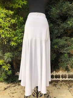 ATELIER LINAH - SAIA LONGA BRANCA - 38 - loja online