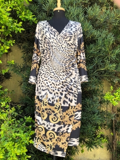 SINHÁ - VESTIDO ANIMAL PRINT