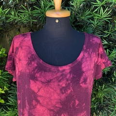 MOB - BLUSA BORDÔ MANCHADA - P - comprar online