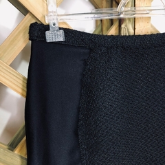 MOB - MINI SAIA PRETA TEXTURA - P - comprar online