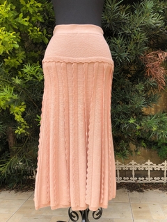 SAMAMBAIA STORE - SAIA MIDI TRICOT ROSÊ - M - Maria Madame Desapegos - Multimarcas e Luxo!