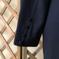 TVZ - BLAZER LONGO PRETO - 40 - Maria Madame Desapegos - Multimarcas e Luxo!