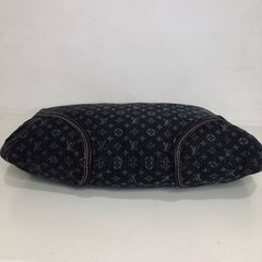 LOUIS VUITTON - BOLSA MANON MINI LIN MARROM