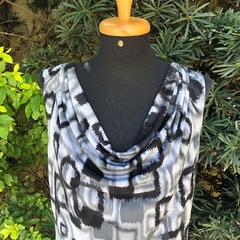 CALVIN KLEIN - BLUSA REGATA QUADRICULADA - comprar online