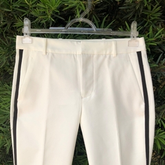 ZARA WOMAN - CALÇA BRANCA ALFAIATARIA - Maria Madame Desapegos - Multimarcas e Luxo!