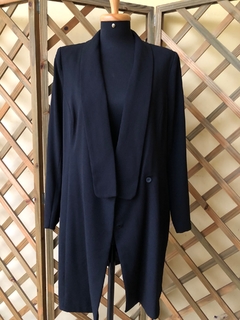 TVZ - BLAZER LONGO PRETO - 40 - loja online