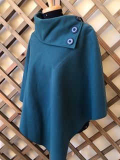 SEM MARCA - PONCHO ITALIANO VERDE - comprar online