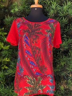 CANAL - BLUSA CORAL ZÍPER- P