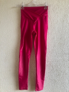 GAROTA FIT - CALÇA CIRRÊ ROSA - P