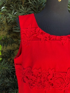 COTTON COLORS - VESTIDO VERMELHO na internet