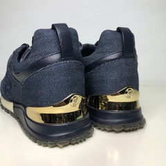 LOUIS VUITTON - TÊNIS SNEAKER RUN AWAY - 37 - loja online