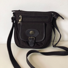 SIDE WALK - BOLSA TECIDO MARROM