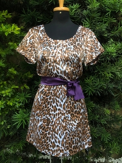 GUARANÁ BRASIL - VESTIDO ANIMAL PRINT - P