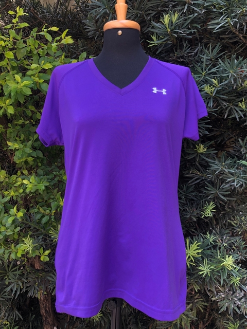 UNDER ARMOUR - BLUSA ROXA - M