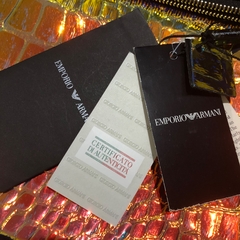 EMPORIO ARMANI - CLUTCH CROCCO LAMINAT na internet