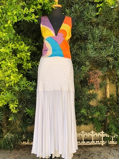 ATELIER LINAH - SAIA LONGA BRANCA - 38