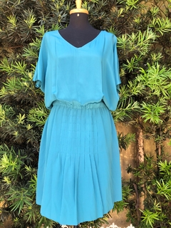 LE LIS BLANC - VESTIDO AZUL - M