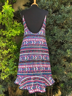 CHOU CHOU - VESTIDO PAETÊS COLORIDOS na internet