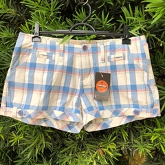 MOB - SHORT XADREZ AZUL - 38