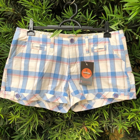 MOB - SHORT XADREZ AZUL - 38