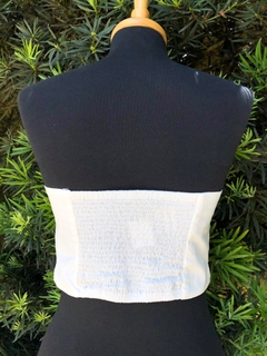 ESMERAL - CROPPED TOMARA QUE CAIA OFF WHITE - G na internet