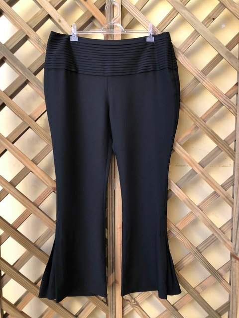 LE LIS BLANC - CALÇA FLARE PRETA - G