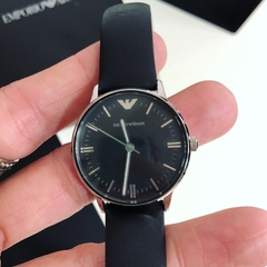 EMPORIO ARMANI - RELÓGIO AR 1600 COURO PRETO - comprar online
