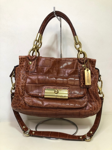 COACH - BOLSA KRISTIN CROC