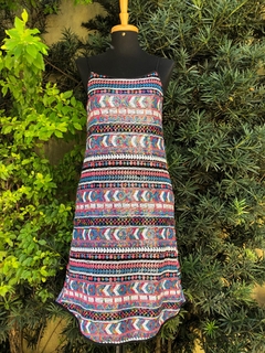 CHOU CHOU - VESTIDO PAETÊS COLORIDOS