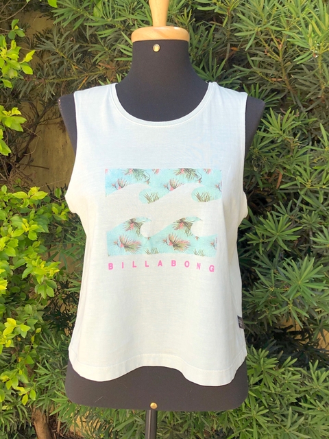 BILLABONG - BLUSA FENDAS AZUL BEBÊ