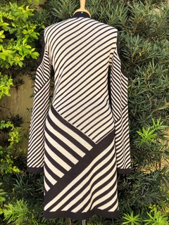 HISTERIA - VESTIDO TRICOT LISTRADO - Maria Madame Desapegos - Multimarcas e Luxo!