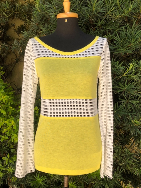 FERNANDA KUJAWSKI - BLUSA TELA AMARELA - P