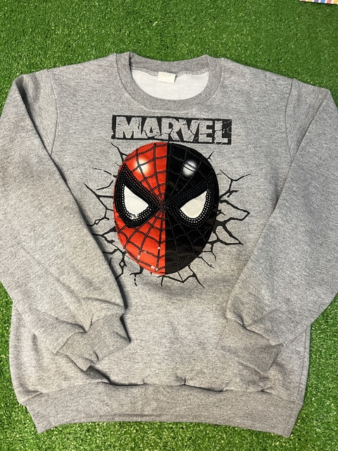 Moletom com luz de LED Homem Aranha