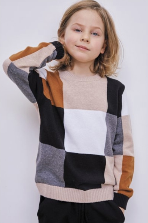 Blusão quadriculado