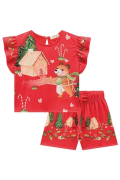 Conjunto de Blusa Boxy e Shorts em Malha Fresh na internet