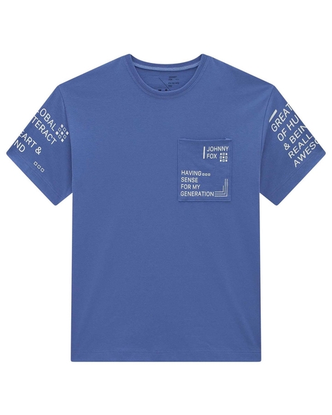 Camiseta com bolso frontal