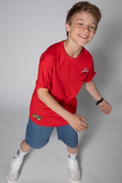 Camiseta em Meia Malha Super Mario na internet