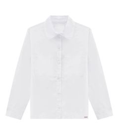 Camisa White em Tricoline