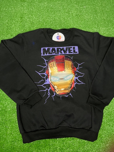 Moletom homem de ferro com luz de led